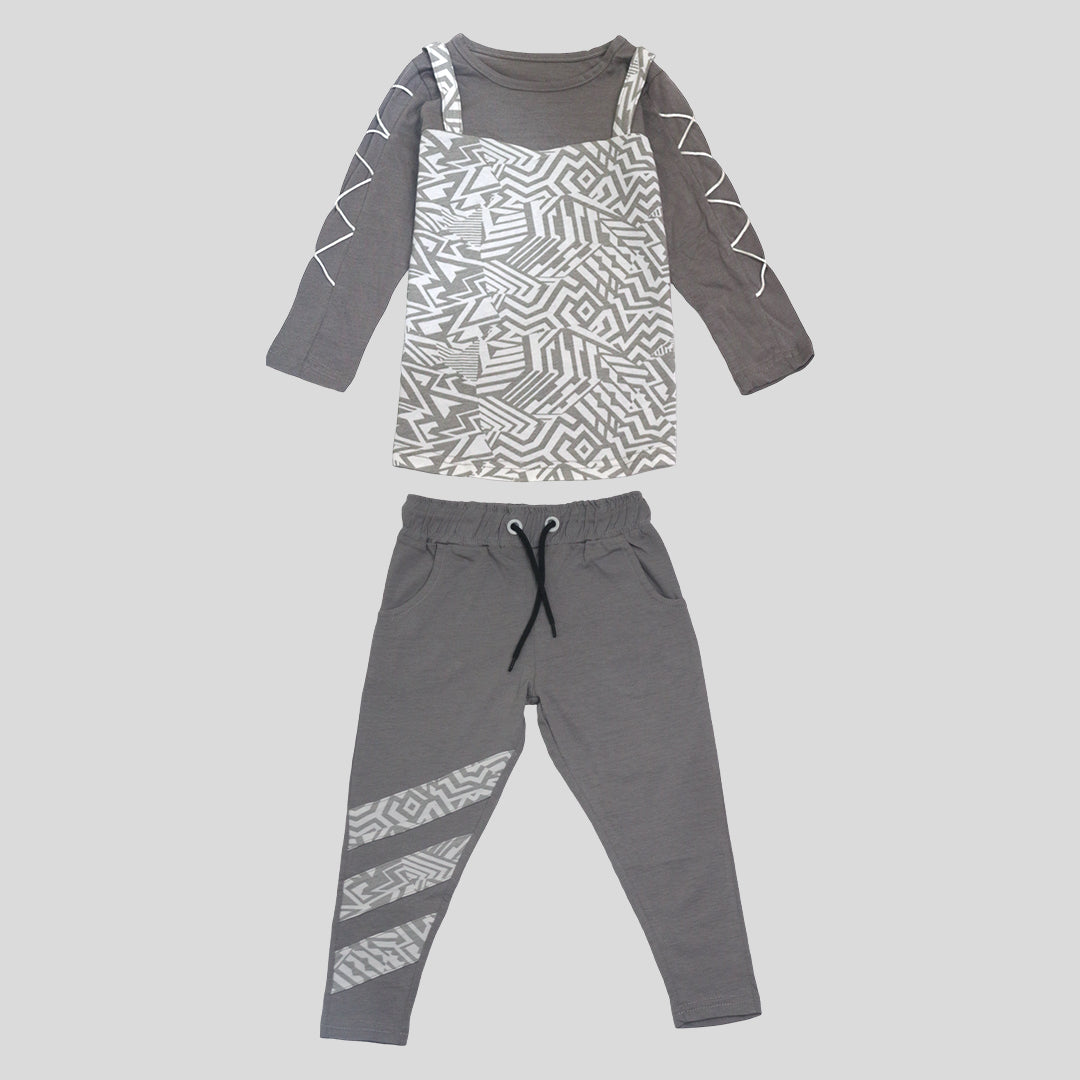 Kid's full sleeve Top & Trouser