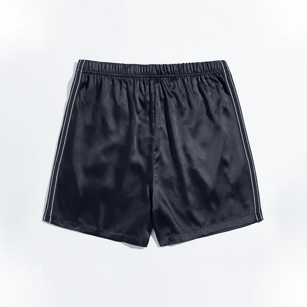 Kid's Gray Side Rib Shorts