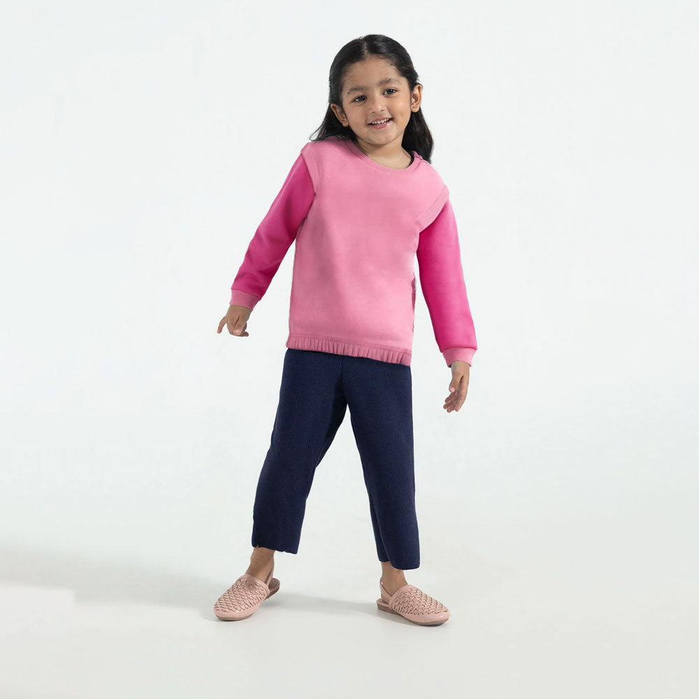 Kids Pink Sweat Shirt