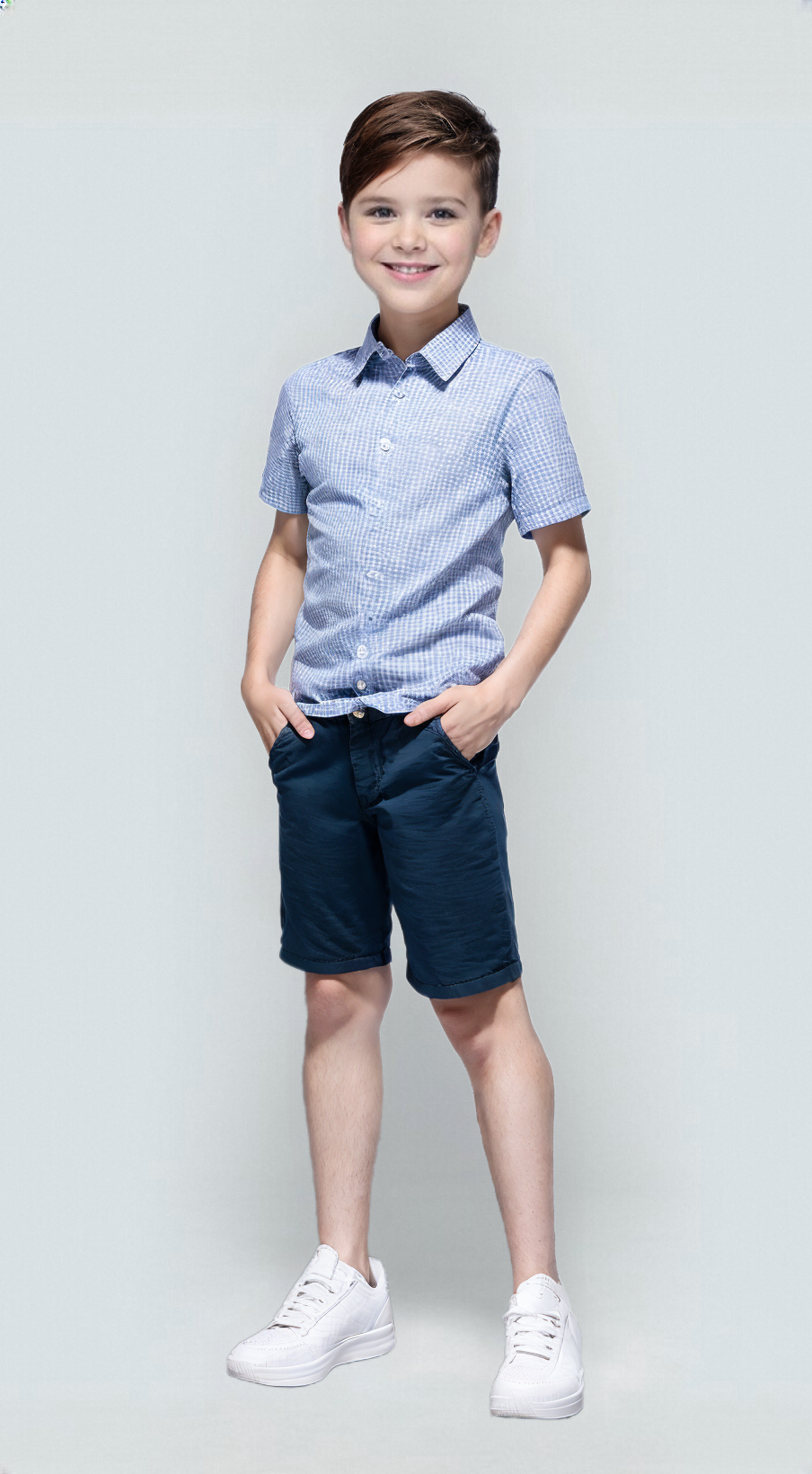 Kids Dark Blue shorts