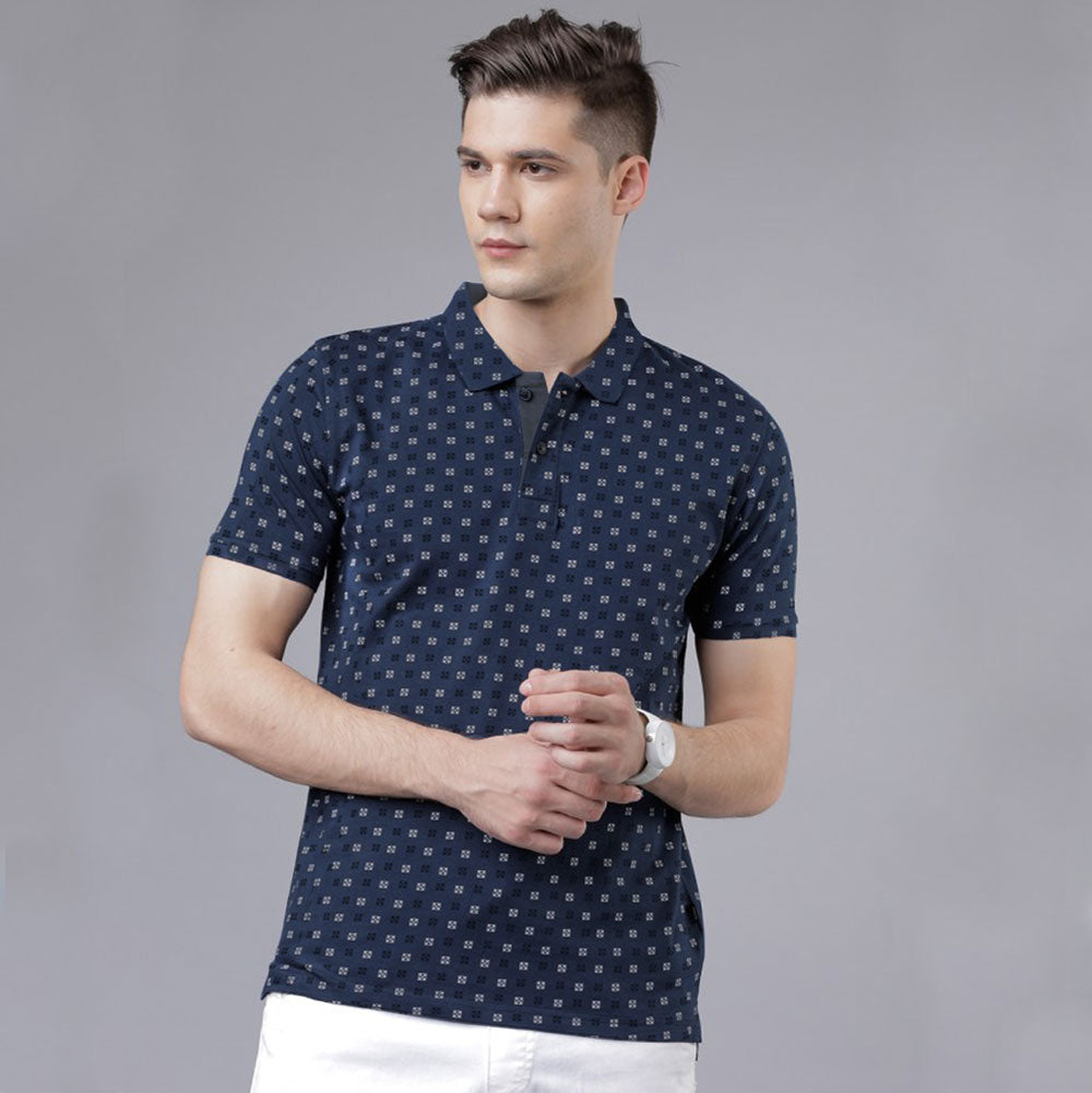 Men's short sleeve with texture