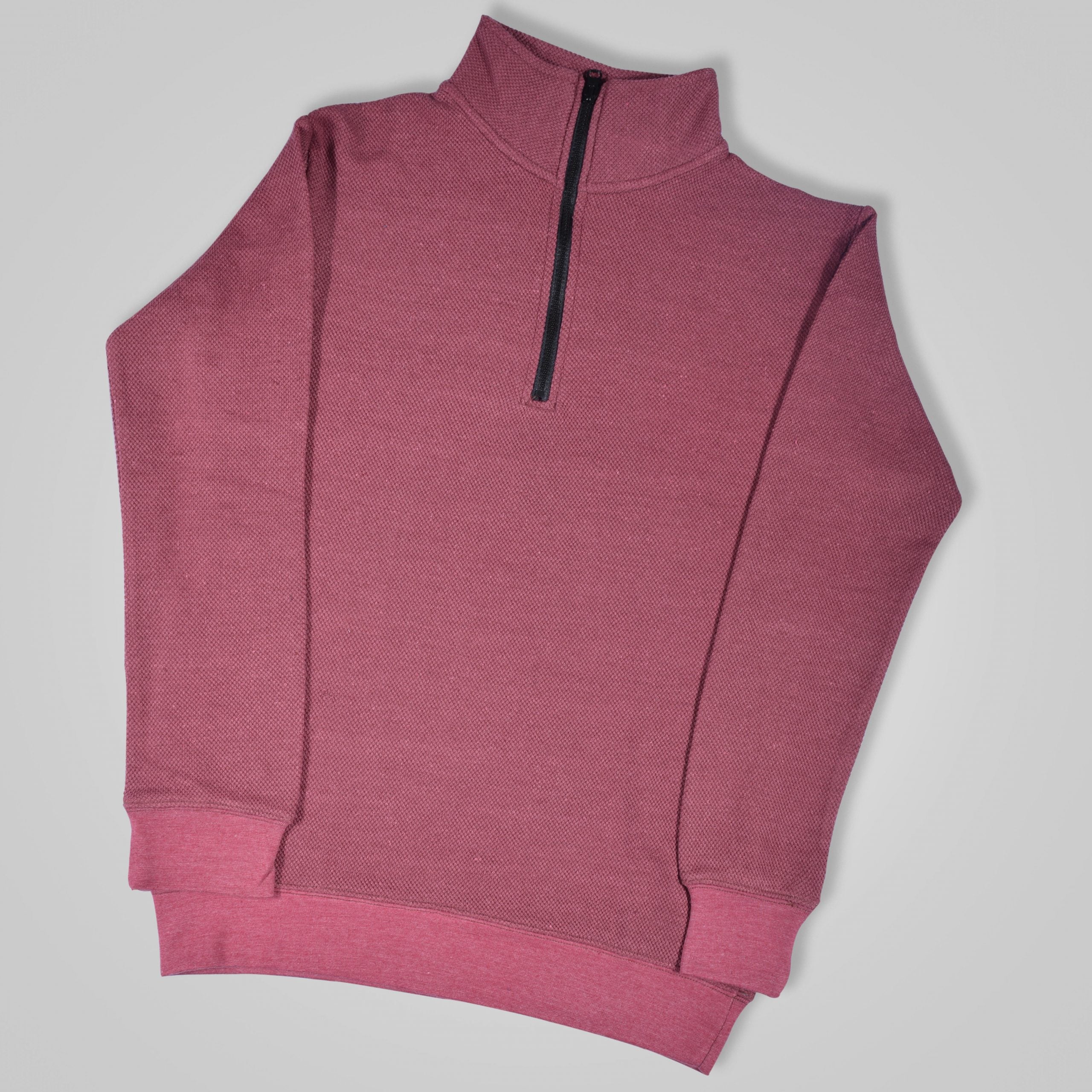 QUARTER ZIPPER THERMAL Burgundy