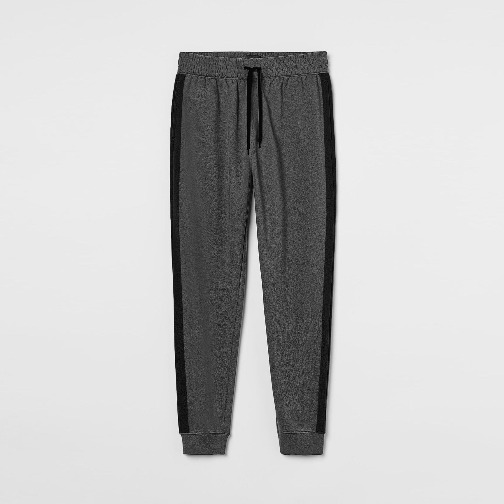 Men's Dark Gray Trouser with Black strip