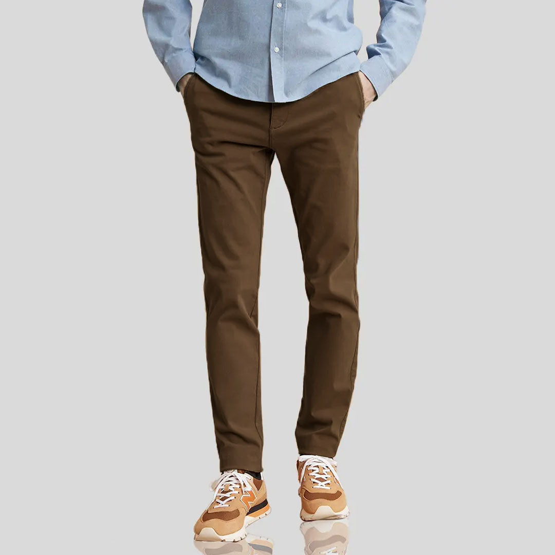 Men's Brown Chinos Pants